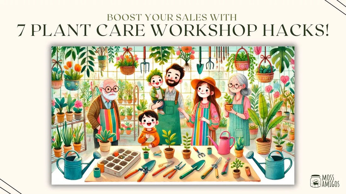 Boost Your Sales with 7 Plant Care Workshop Hacks!