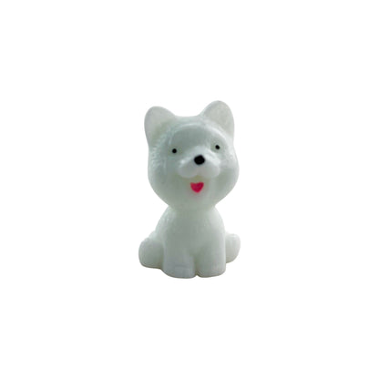 White Husky Jar pet accessory